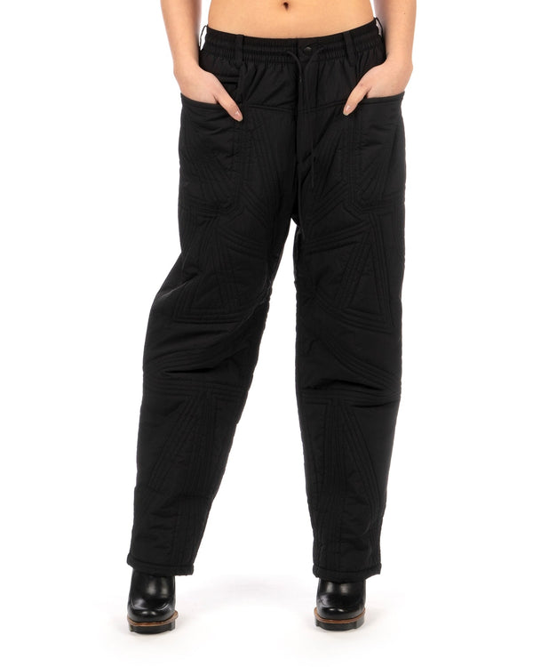 adidas Y-3 | Quilted Pants Black - IL2056 - Concrete