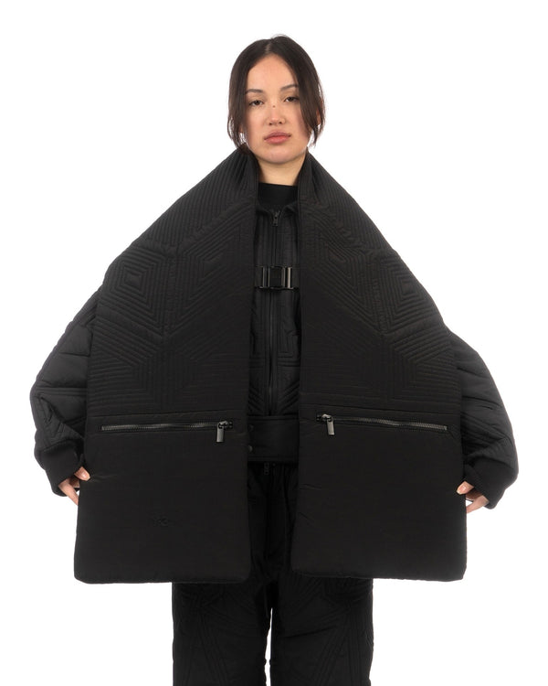 adidas Y-3 | Quilted Scarf Black - IP7161 - Concrete