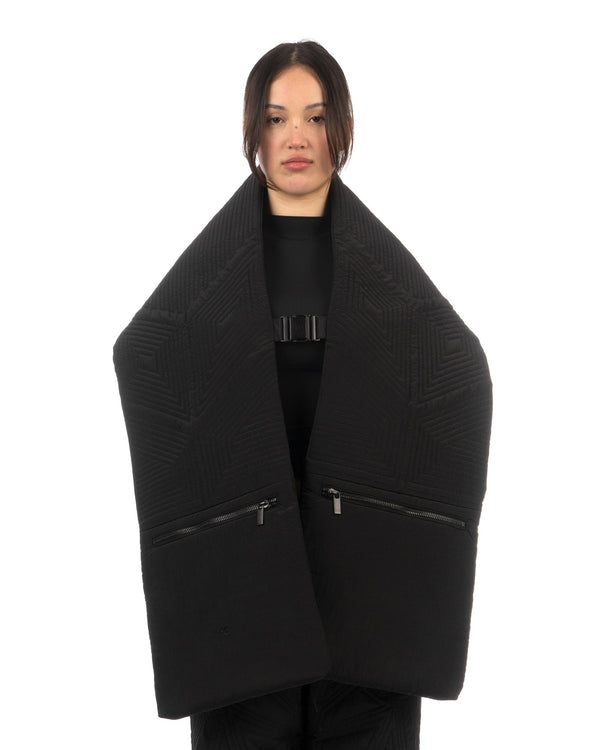 adidas Y-3 | Quilted Scarf Black - IP7161 - Concrete