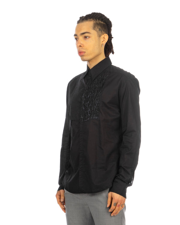 Buddhist Punk | 'Shinestriped' Shirt Black - Concrete