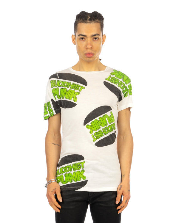 Buddhist Punk | Burger Tee Winter White - Concrete