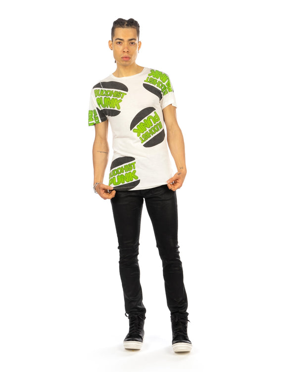 Buddhist Punk | Burger Tee Winter White - Concrete
