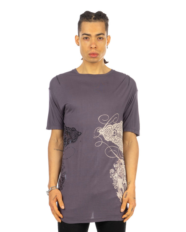 Buddhist Punk | Crown Tee Aged Purple - Concrete