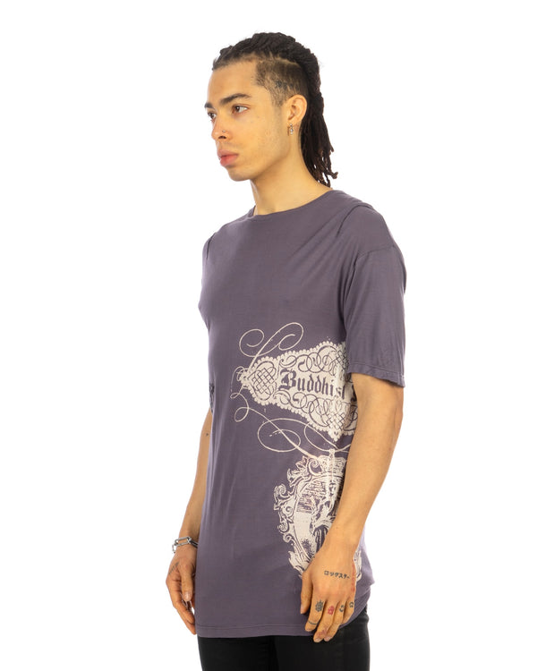 Buddhist Punk | Crown Tee Aged Purple - Concrete