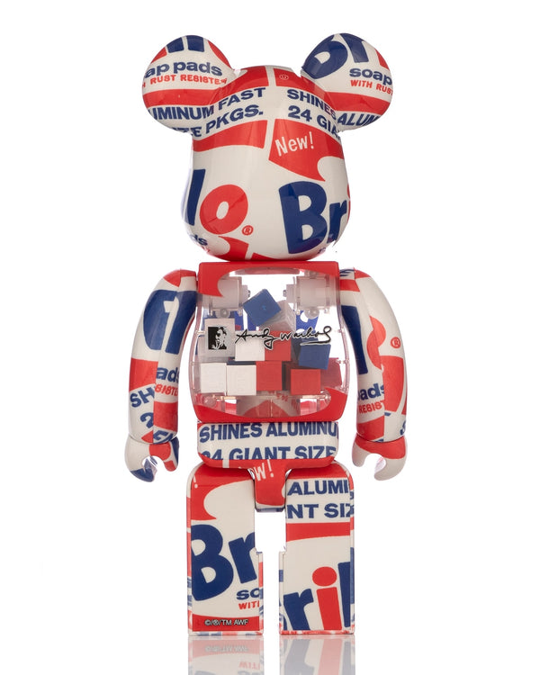 Medicom Toy | BE@RBRICK ANDY WARHOL Brillo 2022 1000% - Concrete