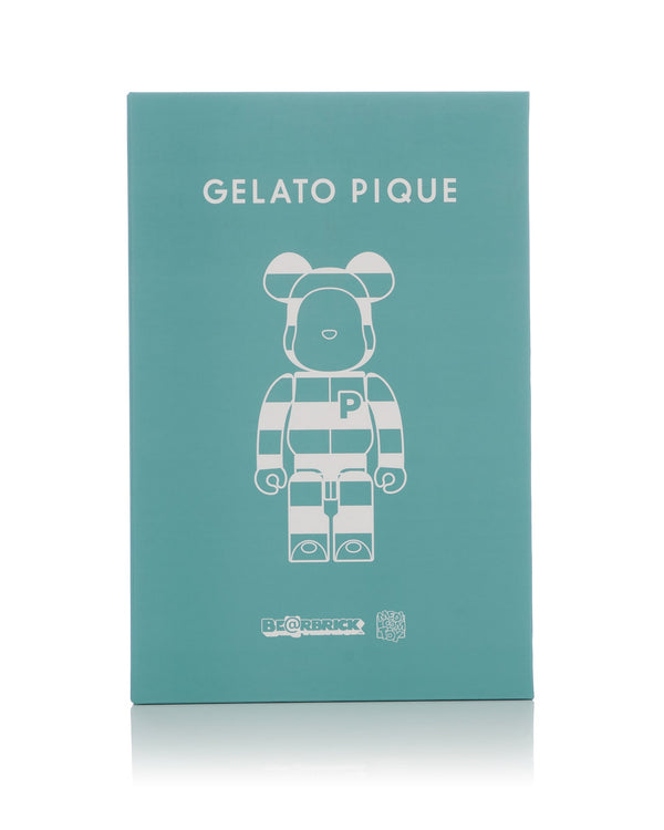 Medicom Toy | Be@rbrick x Gelato Pique Mint White 400% - Concrete