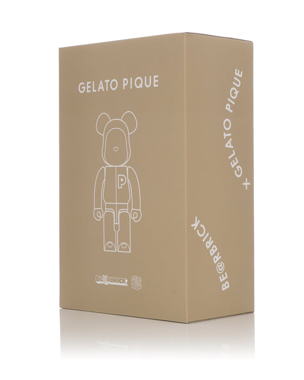 Medicom Toy | Be@rbrick x Gelato Pique Beige 400% - Concrete