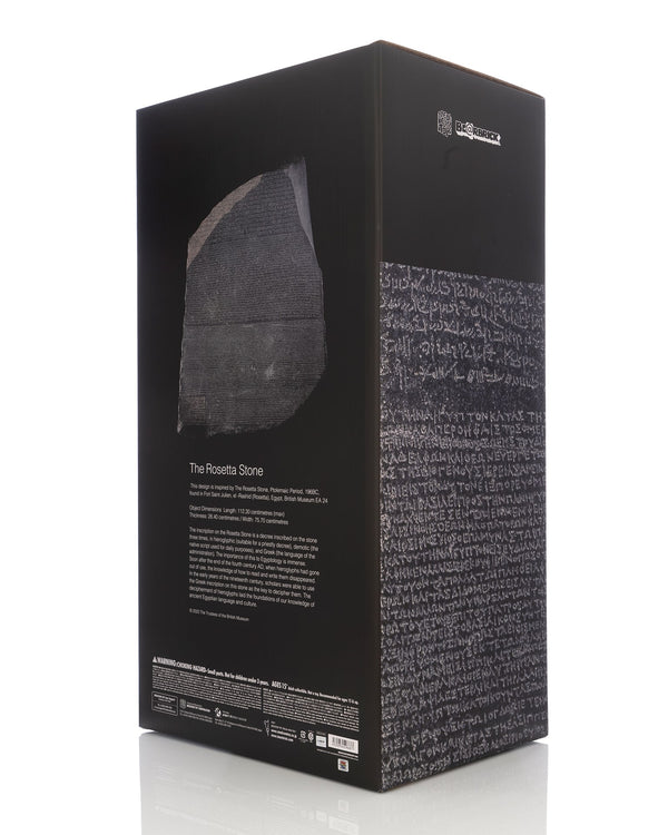Medicom Toy | The British Museum Be@rbrick 1000% The Rosetta Stone - Concrete
