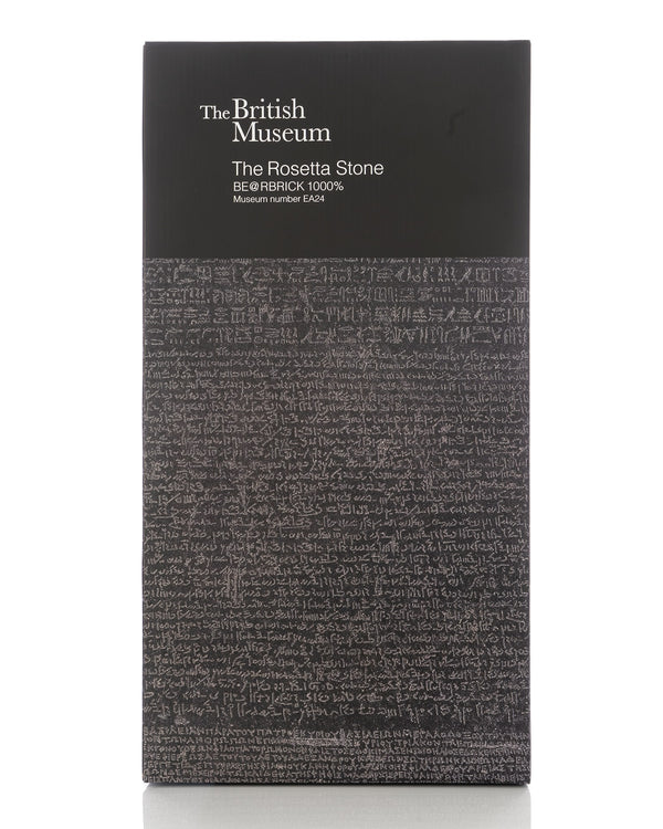 Medicom Toy | The British Museum Be@rbrick 1000% The Rosetta Stone - Concrete