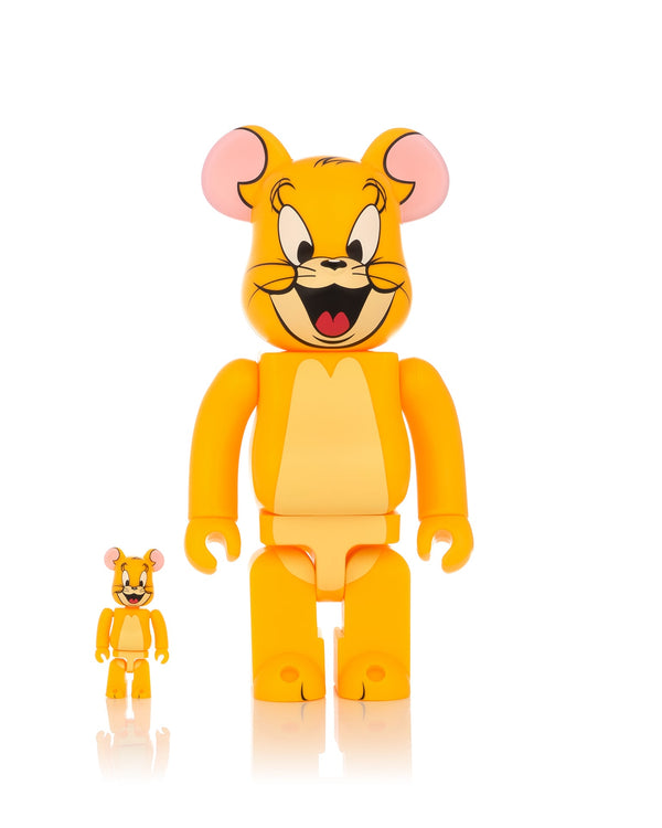 Medicom Toy | BE@RBRICK TOM & JERRY JERRY (Classic Color) 100% & 400% - Concrete