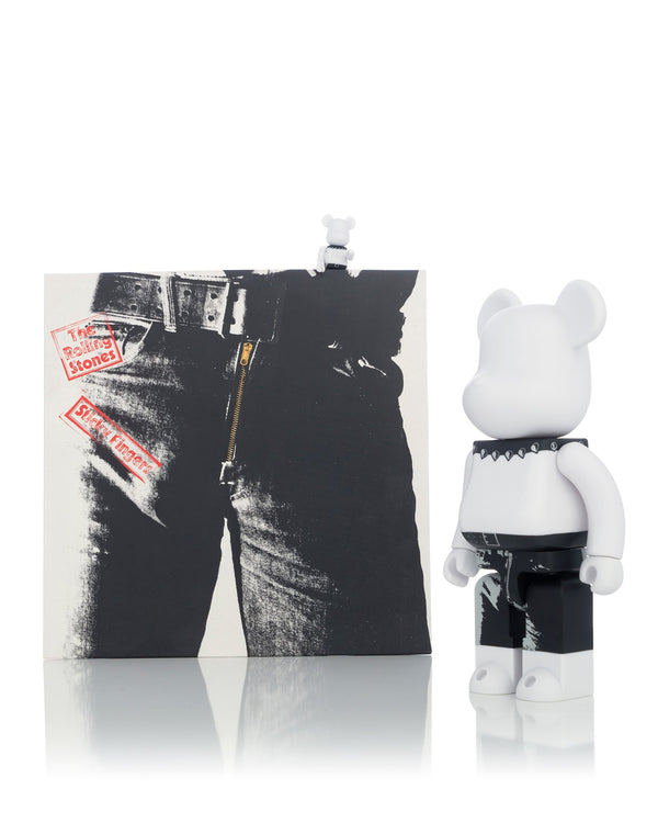Medicom Toy | Be@rbrick The Rolling Stones Sticky Fingers 400% + 100% - Concrete