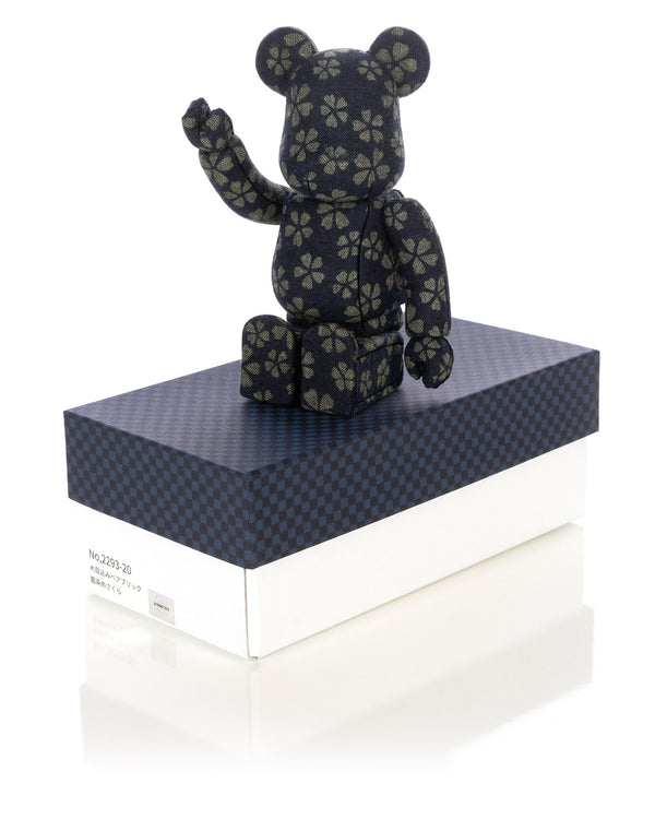 Medicom Toy | Be@rbrick Kimekomi 'Aizome Sakura' 200% - Concrete