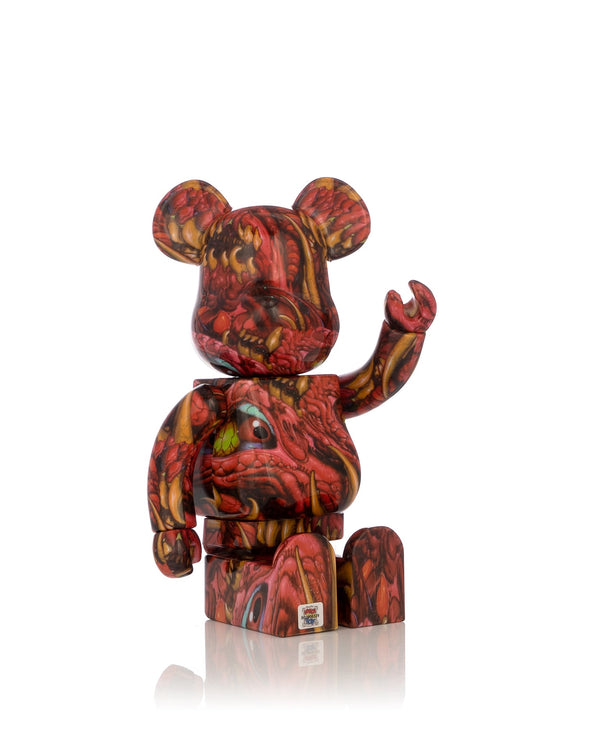 Medicom Toy | Be@rbrick Lango Dragon Red 400% - Concrete