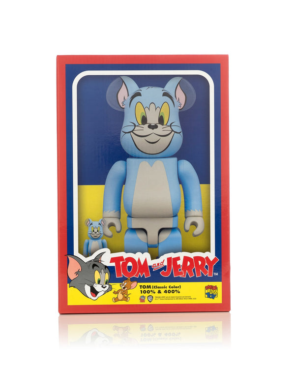 Medicom Toy | Be@rbrick Tom & Jerry  400% + 100% Tom - Concrete