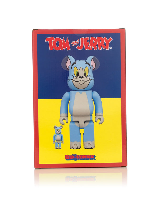 Medicom Toy | Be@rbrick Tom & Jerry  400% + 100% Tom - Concrete
