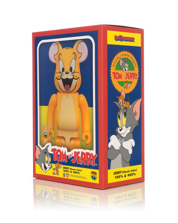 Medicom Toy | Be@rbrick Tom & Jerry  400% + 100% Jerry - Concrete