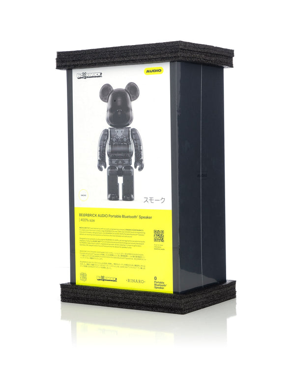 Medicom Toy | Be@rbrick Audio 400% Portable Speaker Smoke - Concrete