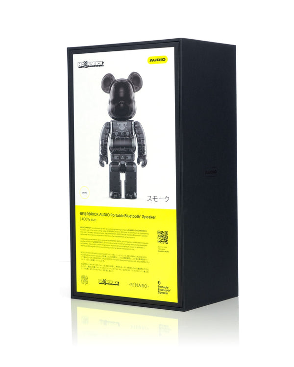 Medicom Toy | Be@rbrick Audio 400% Portable Speaker Smoke - Concrete