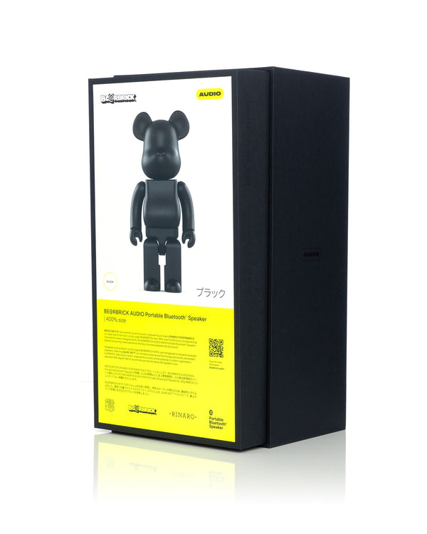 Medicom Toy | Be@rbrick Audio 400% Portable Speaker Black - Concrete