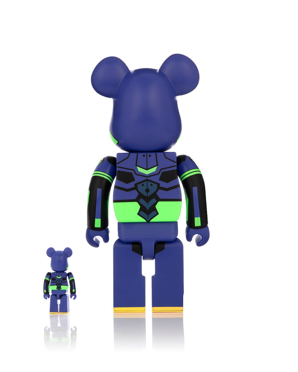 Medicom Toy | BE@RBRICK Evangelion Eva01 (New Paint Ver.) 100％ & 400％ - Concrete