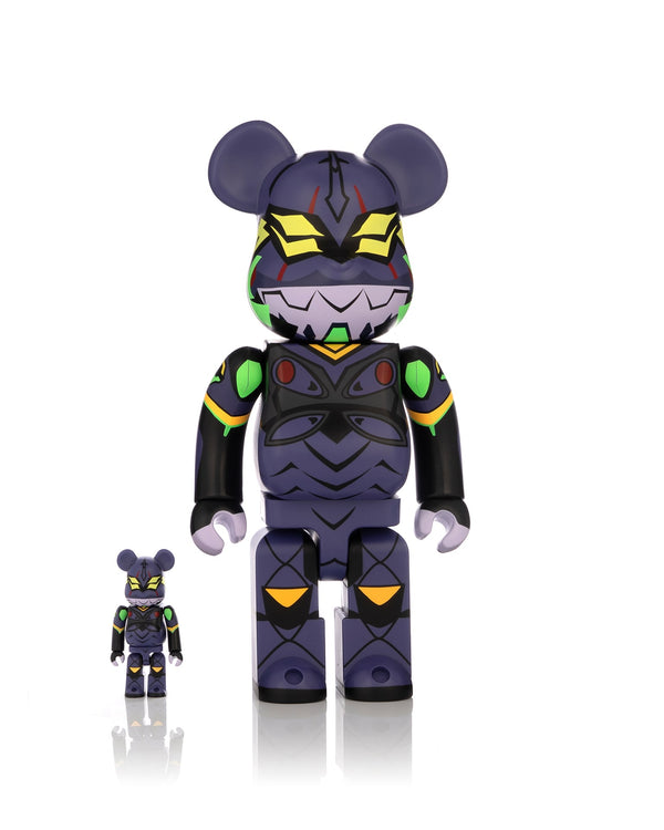 Medicom Toy | BE@RBRICK Evangelion Eva13 (New Paint Ver.) 100％ & 400％ - Concrete