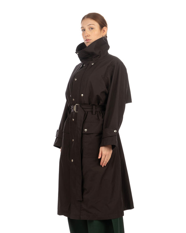 Beautiful People | Finx Weather Cloth Trench Coat Charcoal - Concrete