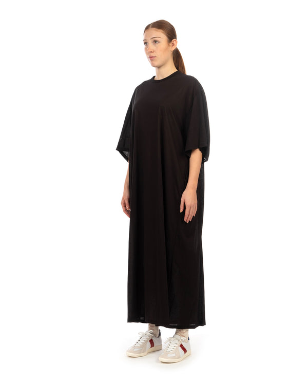 Beautiful People | High Gauge Jersey Dolman Dress Black - Concrete