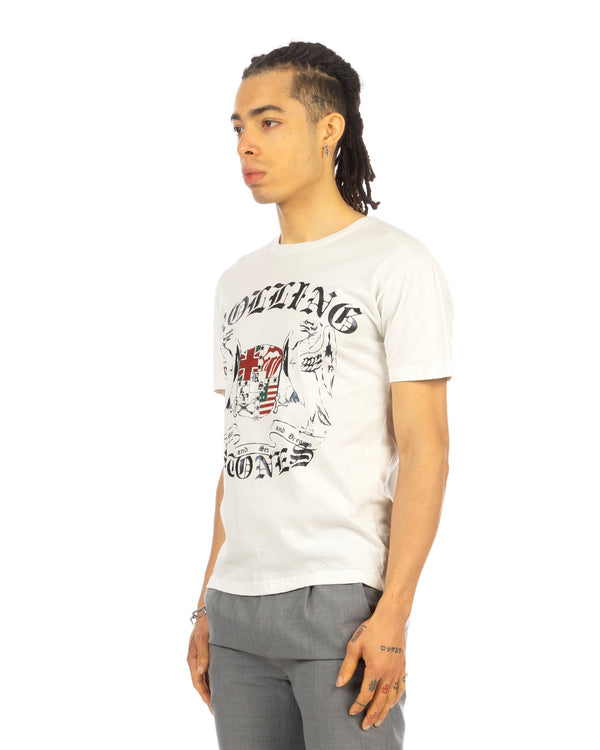 Buddhist Punk | Rolling Stones Tee White - Concrete