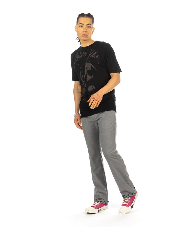 Buddhist Punk | 'Pantherline' Wool Pants Grey - Concrete