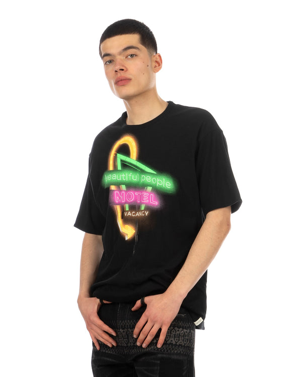 Beautiful People | Reversible T-Shirt Black / Gray - Concrete