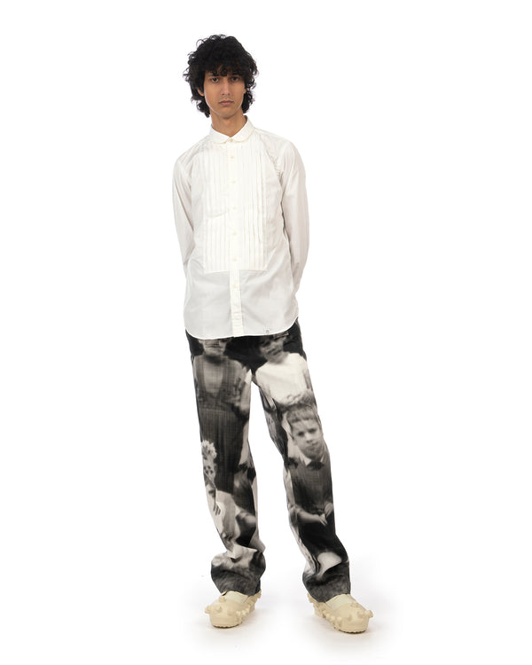 Bedwin & The Heartbreakers | x Curtis Kulig 'Oliva' Shirt White - Concrete