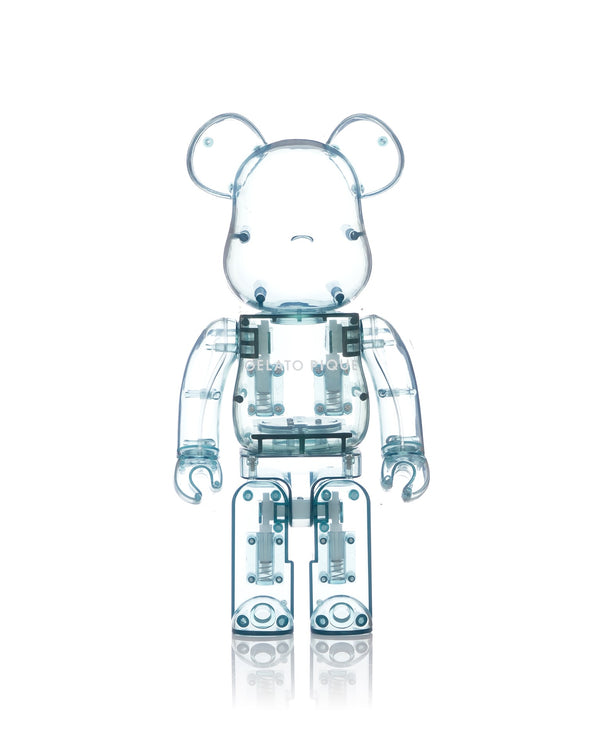 Medicom Toy | Be@rbrick x Gelato Pique Mint White 400% - Concrete