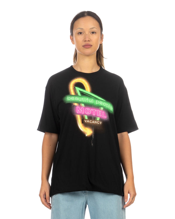 Beautiful People | Reversible T-Shirt Black / Gray - Concrete