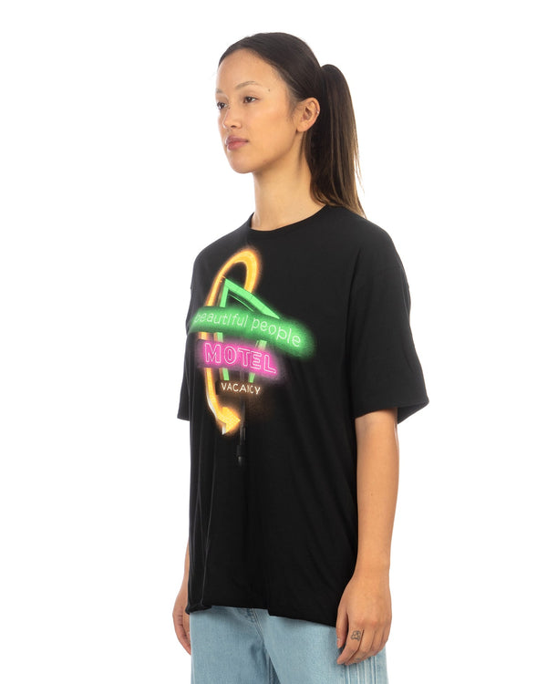 Beautiful People | Reversible T-Shirt Black / Gray - Concrete