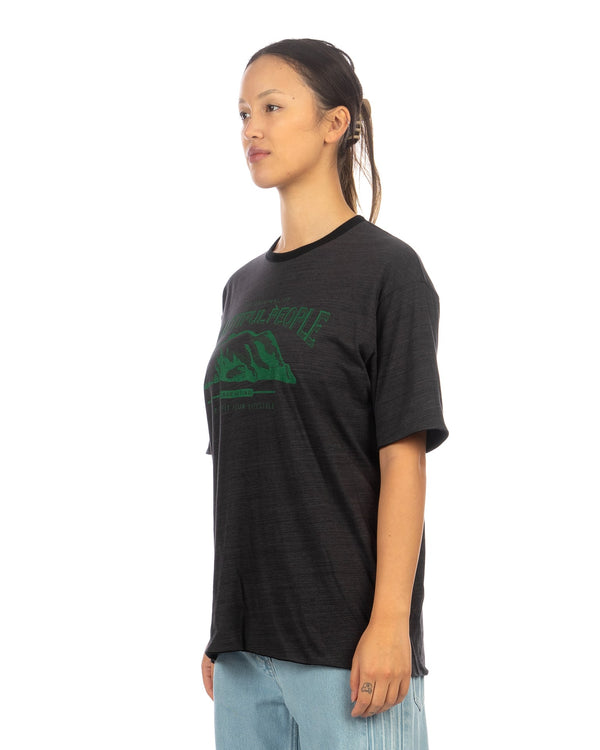 Beautiful People | Reversible T-Shirt Black / Gray - Concrete