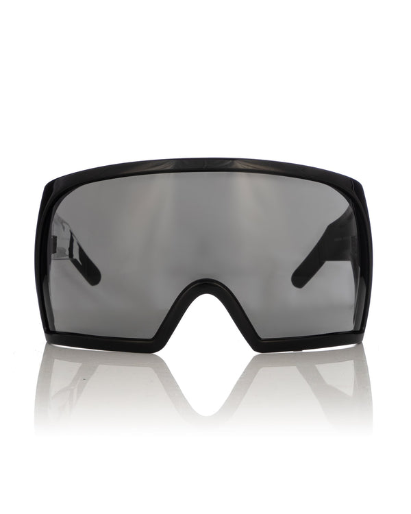 Rick Owens | Sunglasses Kriester Black Temple / Black Lens - Concrete