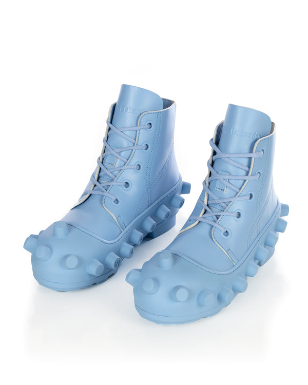 Walter Van Beirendonck | Mid Boom Boots Placid Blue - Concrete