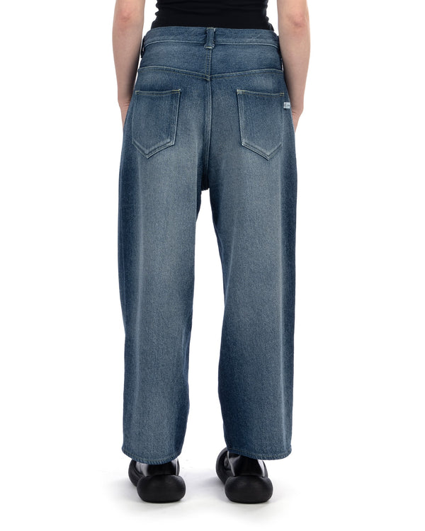 FACETASM | Denim Pants Indigo - Concrete