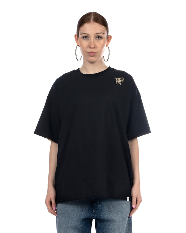 FACETASM | Rib Big T-Shirt Black - Concrete