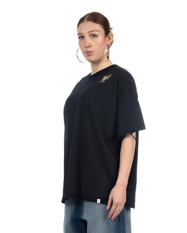 FACETASM | Rib Big T-Shirt Black - Concrete