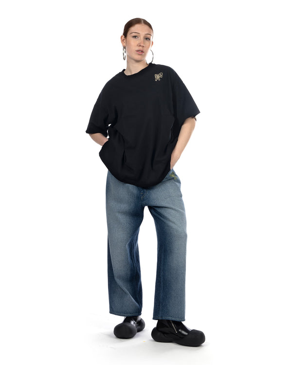 FACETASM | Denim Pants Indigo - Concrete