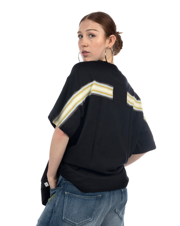 FACETASM | Rib Big T-Shirt Black - Concrete