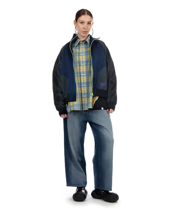 FACETASM | Denim Pants Indigo - Concrete