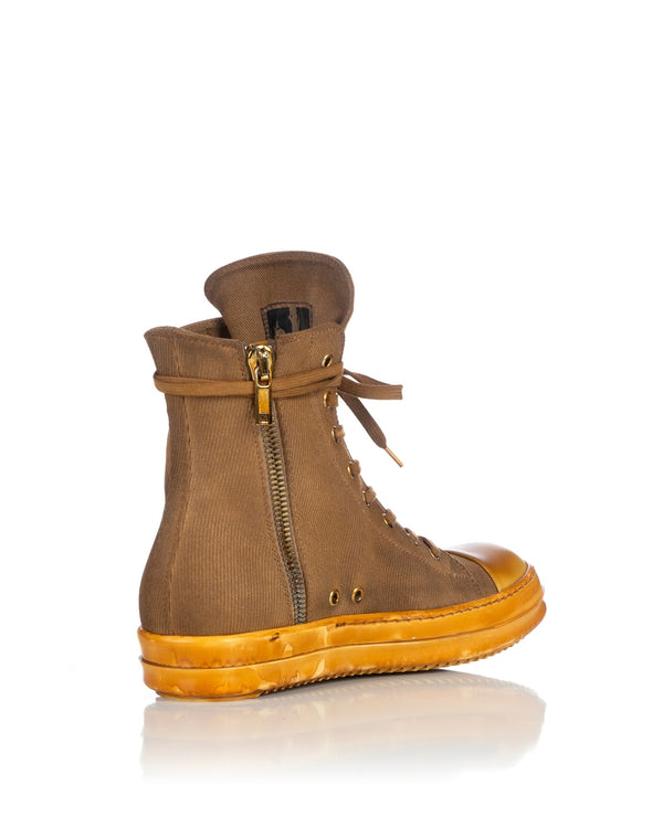 DRKSHDW by Rick Owens | Sneaks Khaki Brown - Concrete