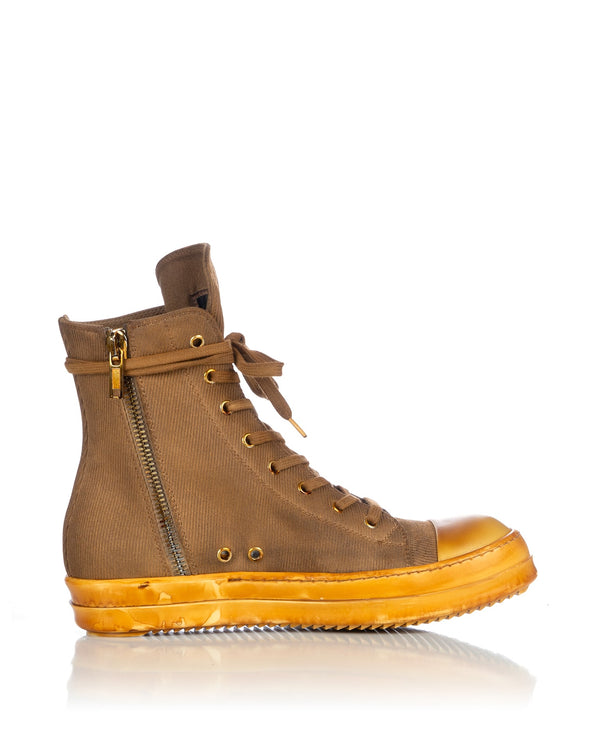 DRKSHDW by Rick Owens | Sneaks Khaki Brown - Concrete
