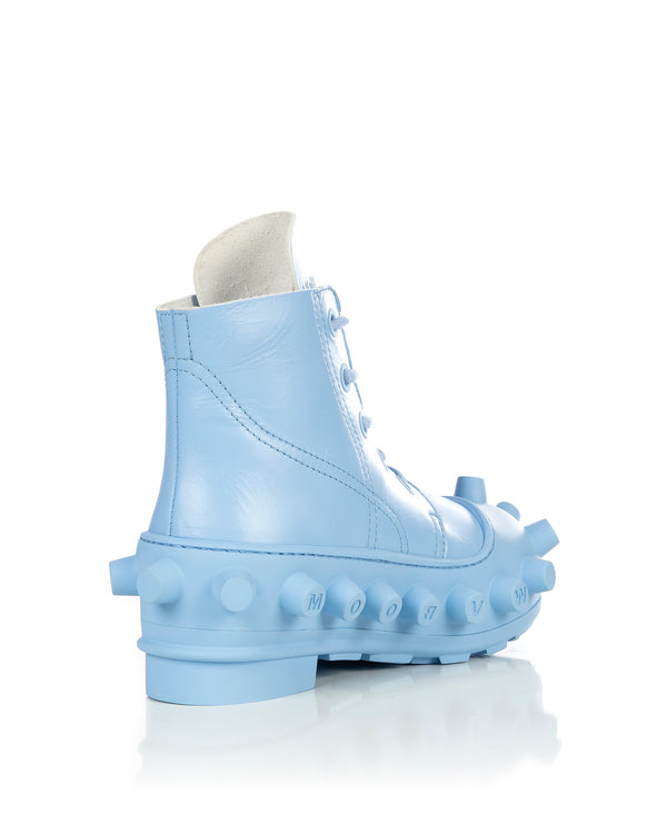 Walter Van Beirendonck | Mid Boom Boots Placid Blue - Concrete