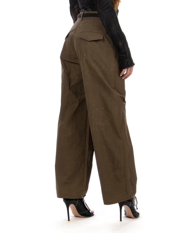 Andersson Bell | Cargo Wrap Pants Taupe - Concrete