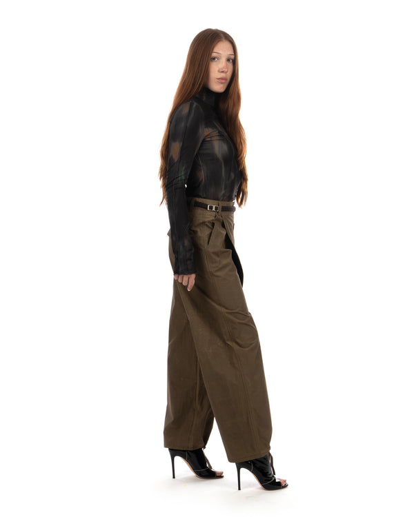Andersson Bell | Cargo Wrap Pants Taupe - Concrete
