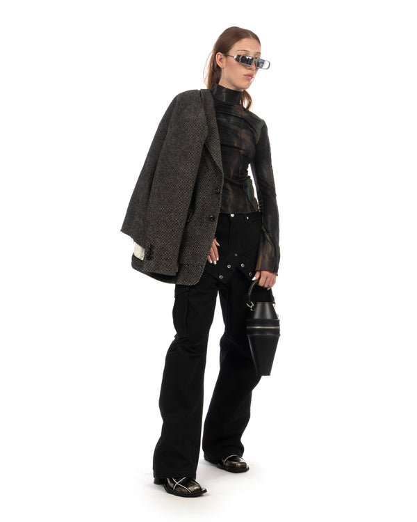 Andersson Bell | Unisex Inside Out Wool Jacket Grey - Concrete