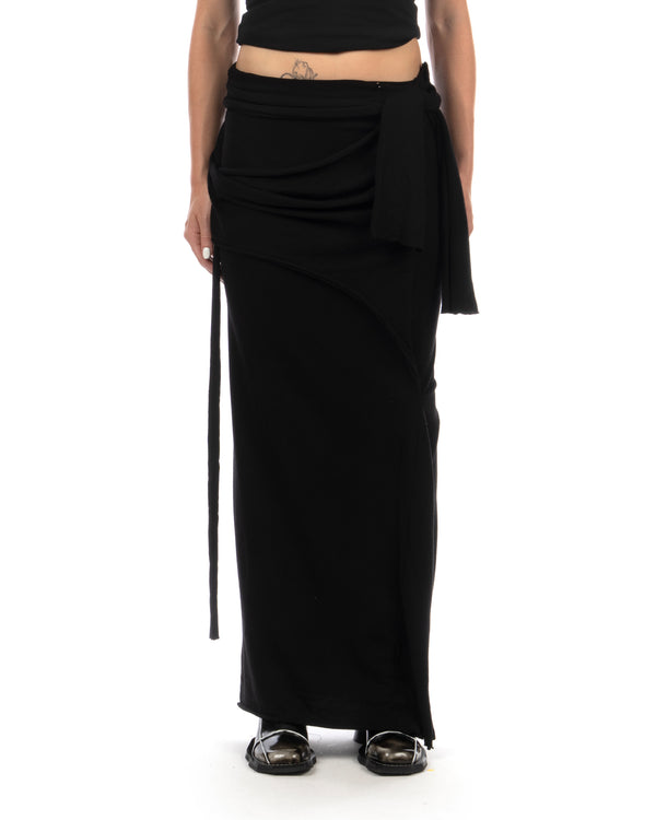 OTTOLINGER | Lounge Drape Skirt Black - Concrete
